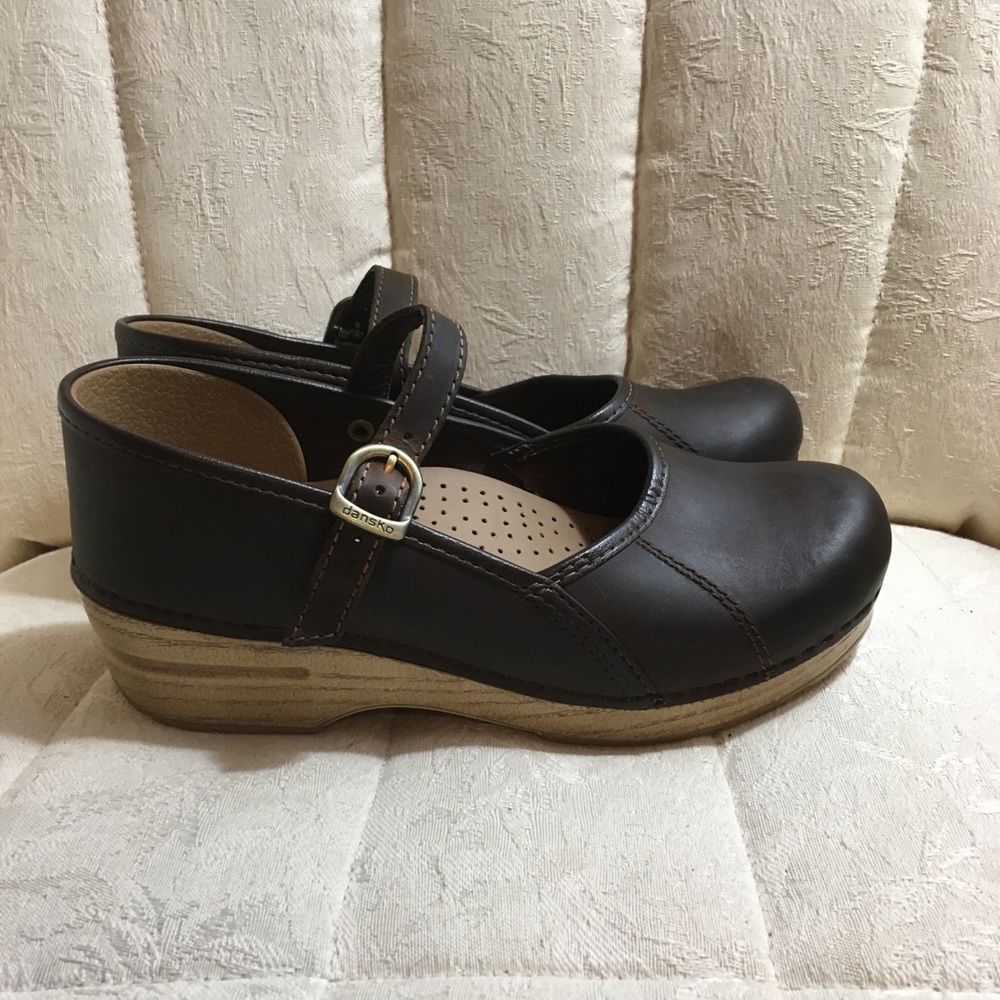Dansko Marcelle Oiled Leather Mary Jane shoes
